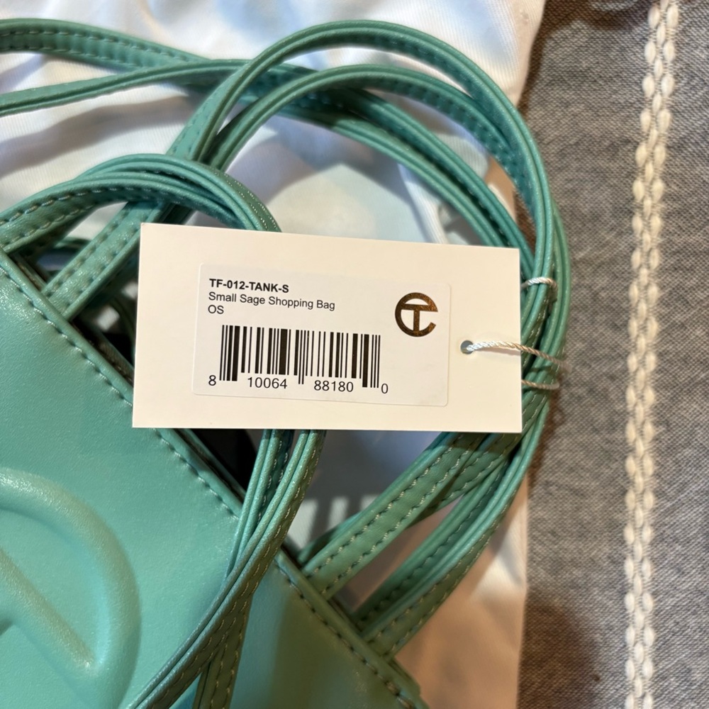 Telfar Sage Green Small Shopping Bag